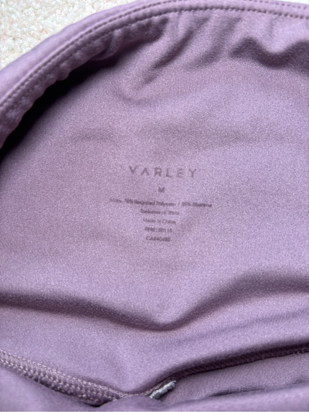 Varley Let’s Move Super High-Waist Seamless Leggings in Mauve - Picture 4 of 11